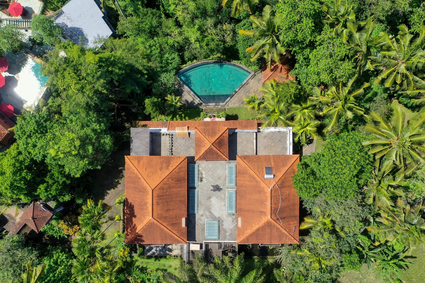 Aerial overhead - Saraswati campus