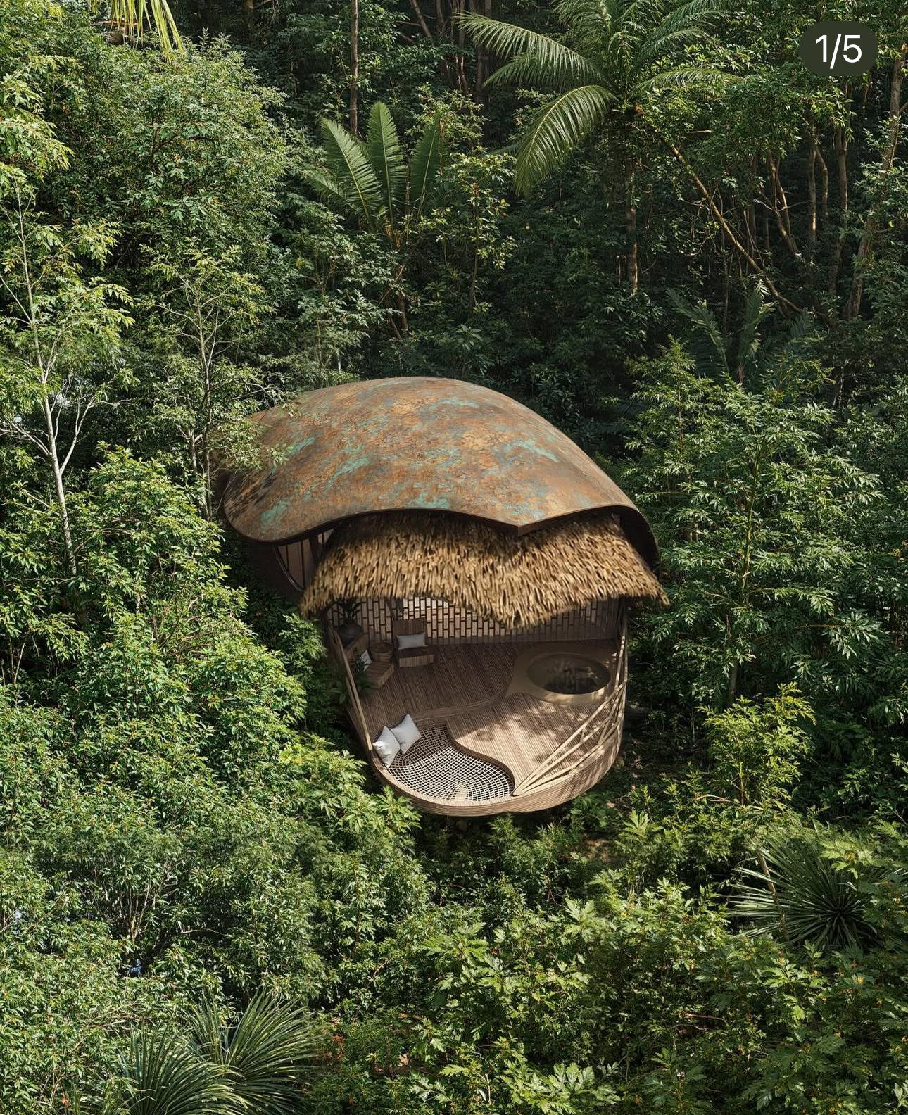 Solo pavilion aerial view
